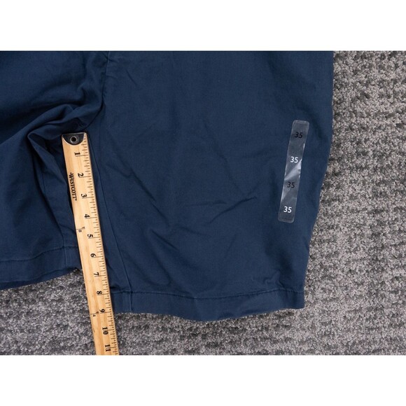 Tommy Hilfiger Shorts Mens 35 Actual 36 Blue TH Flex Stretch Chino Preppy NWT - Picture 10 of 16